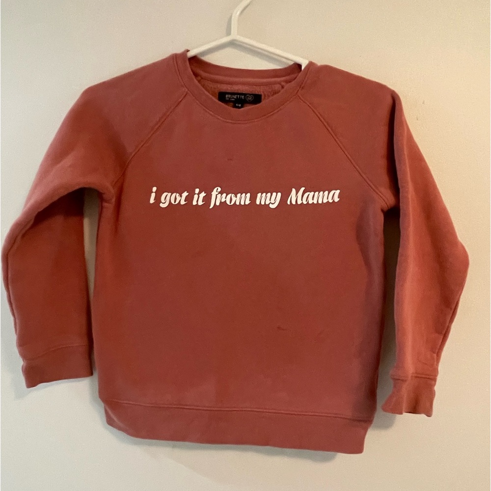 Brunette the label girls sweater